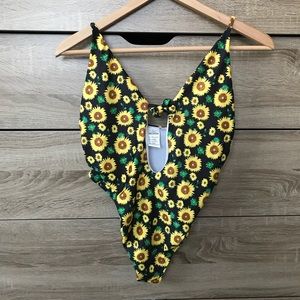 Sunflower one-piece swimsuit